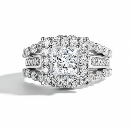 Bague de Fiançailles Femme Moissanite D Color VVS1 - Alexina