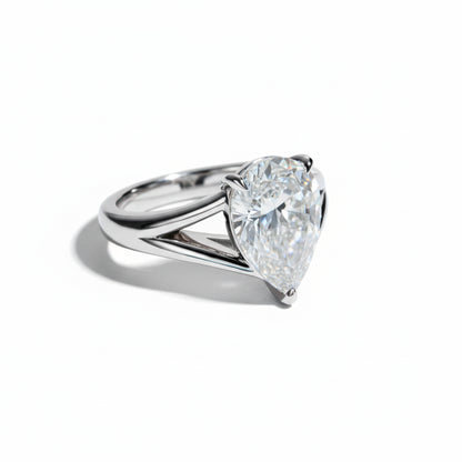 Bague de Fiançailles Moissanite D Color VVS1 - Capucine