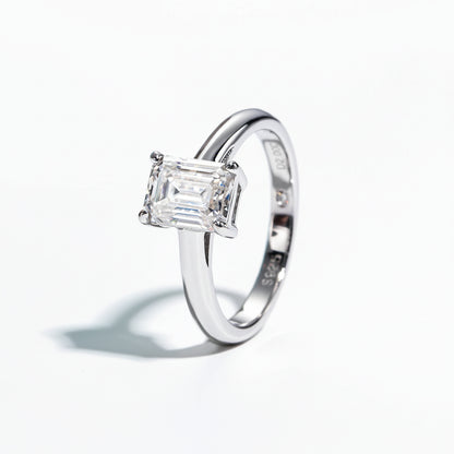 Bague de Fiançailles Femme Moissanite D Color VVS1 - Margaux