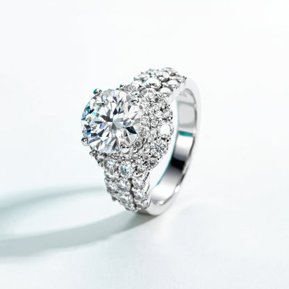 Bague de Fiançailles Femme Moissanite D Color VVS1 - Alaia