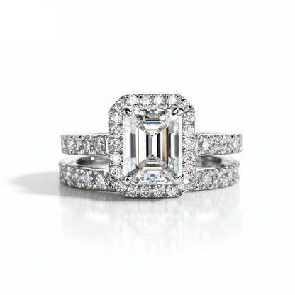 Bague de Fiançailles Moissanite D Color VVS1 - Barbara