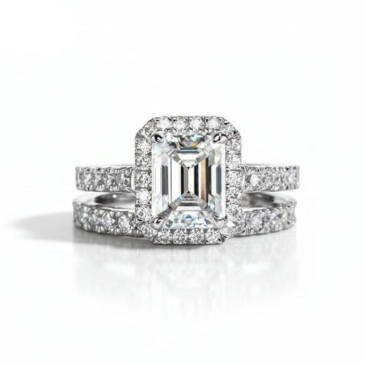 Bague de Fiançailles Moissanite D Color VVS1 - Barbara