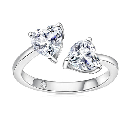 Bague de Fiançailles Moissanite D Color VVS1 - Nina