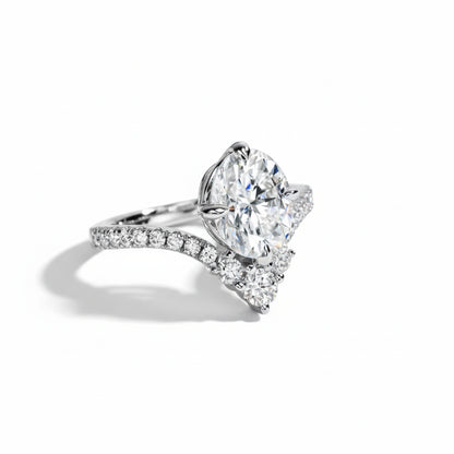 Bague de Fiançailles Femme Moissanite D Color VVS1 - Almira