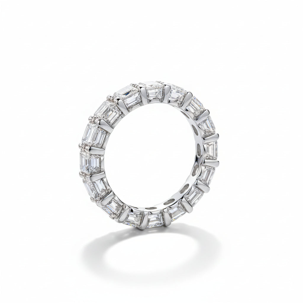 Alliance de Mariage Femme Moissanite D Color VVS1 - Chloé