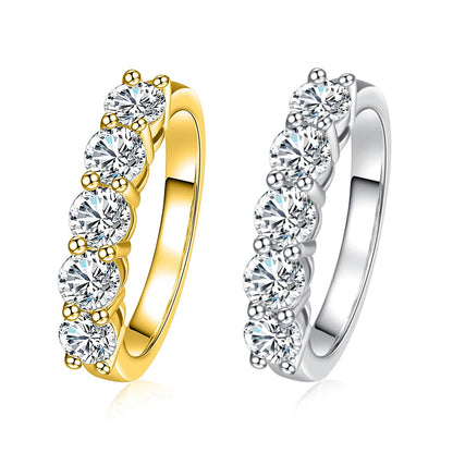 Bague Mariage Moissanite D Color VVS1 - Paola