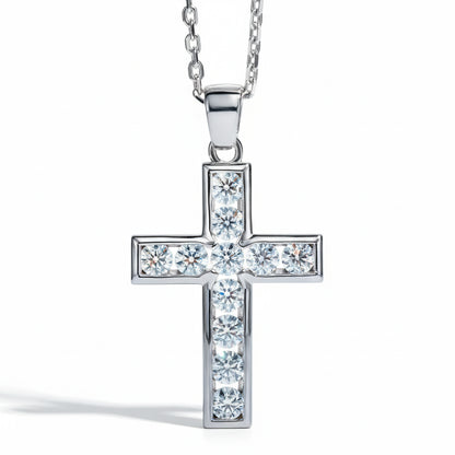 Pendentifs Moissanite D Color VVS1 - Croix