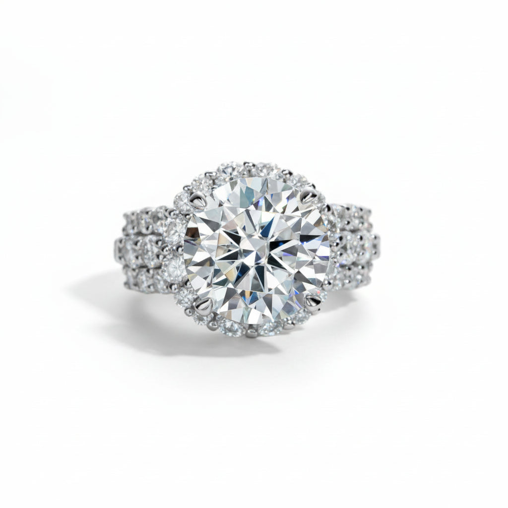 Bague de Fiançailles Femme Moissanite D Color VVS1 - Alaia