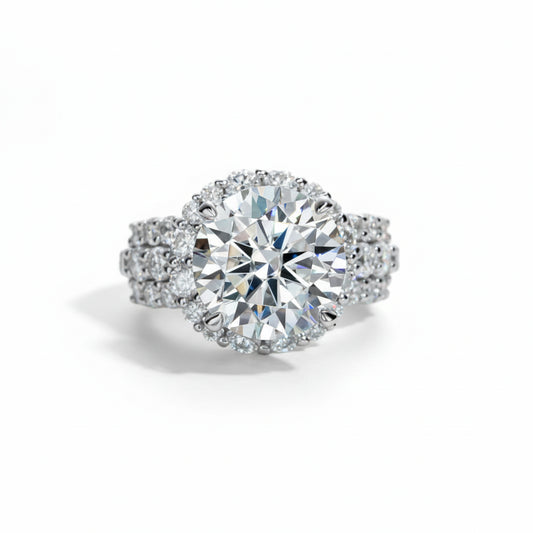 Bague de Fiançailles Femme Moissanite D Color VVS1 - Alaia