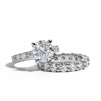 Bague de Fiançailles Femme Moissanite D Color VVS1 - Alix