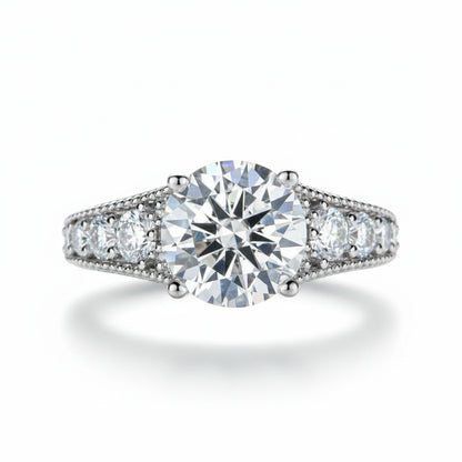 Bague de Fiançailles Moissanite D Color VVS1 - Cindy