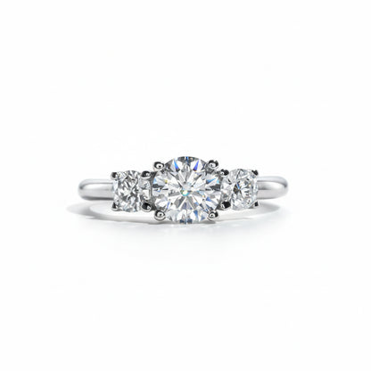 Bague de Fiançailles Moissanite D Color VVS1 - Camille