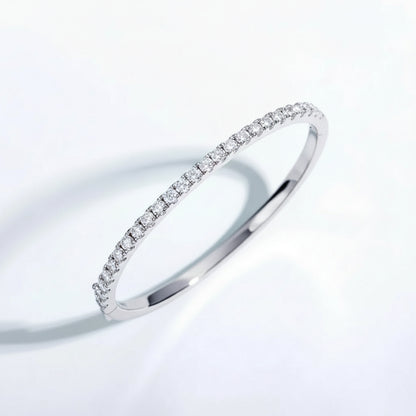 Bracelets Femme Moissanite D Color VVS1 - Demi Éternité