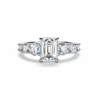 Bague de Fiançailles Moissanite D Color VVS1 - Alessa