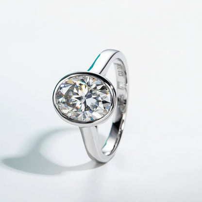 Bague de Fiançailles Femme Moissanite D Color VVS1 - Charlotte