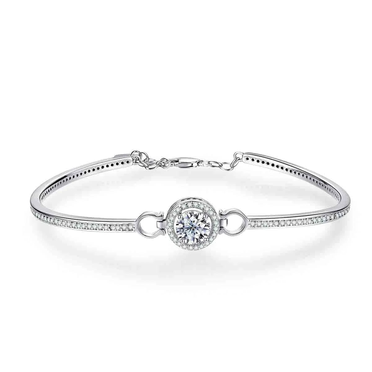 Bracelets Femme Moissanite D Color VVS1 - Meï