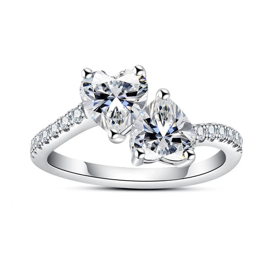 Bague de Fiançailles Femme Moissanite D Color VVS1 - Althéa