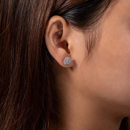 Boucles D'oreilles Femme Moissanite D Color VVS1 - Thalie