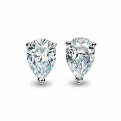 Boucles D'oreilles Moissanite D Color VVS1 - Jasmine