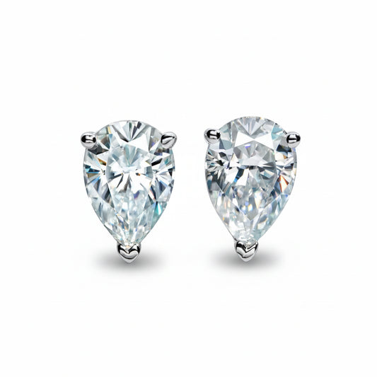 Boucles D'oreilles Moissanite D Color VVS1 - Jasmine