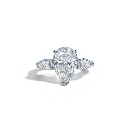 Bague de Fiançailles Moissanite D Color VVS1 - Ana