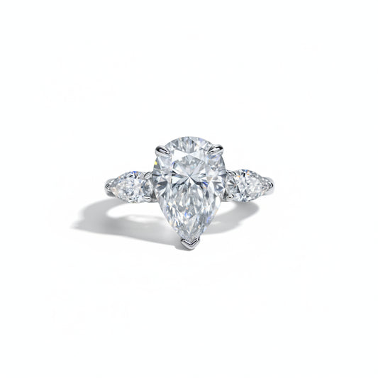 Bague de Fiançailles Moissanite D Color VVS1 - Ana