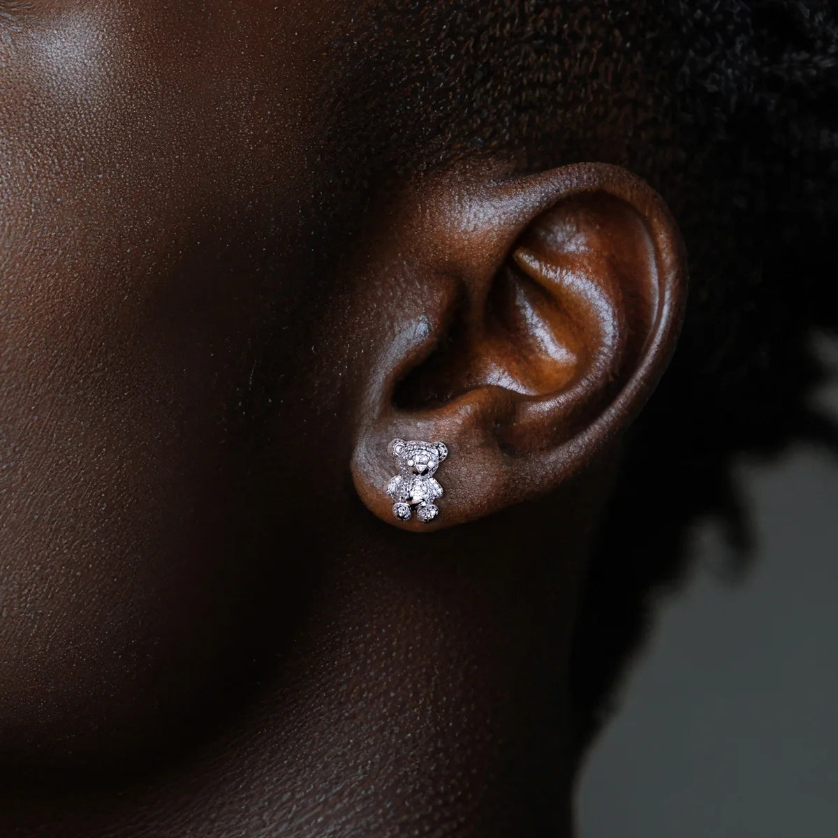 Boucles D'oreilles Moissanite D Color VVS1 - Ours