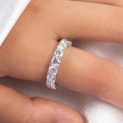 Alliance Mariage Moissanite D Color VVS1 - Viviane