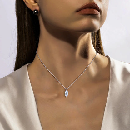 Pendentifs Femme Moissanite D Color VVS1 - Isabeau