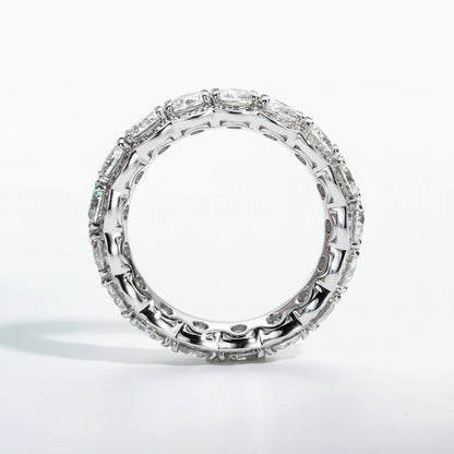 Bague de Mariage Moissanite D Color VVS1 - Marguerite