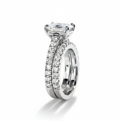 Bague de Fiançailles Moissanite D Color VVS1 - Amandina