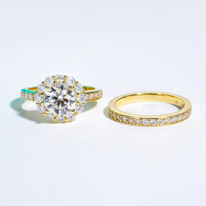 Bague de Fiançailles Femme Moissanite D Color VVS1 - Aélys