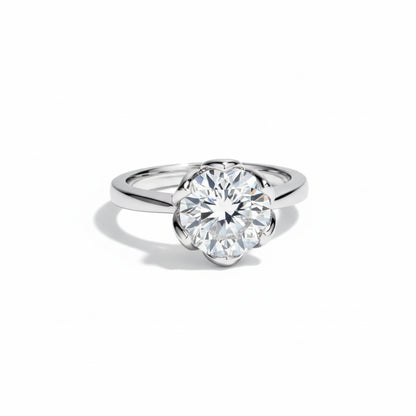 Bague de Fiançailles Moissanite D Color VVS1 - Alcina