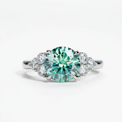 Bague de Fiançailles Moissanite D Color VVS1 - Soline