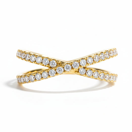 Alliance de Mariage Femme Moissanite D Color VVS1 - Sol
