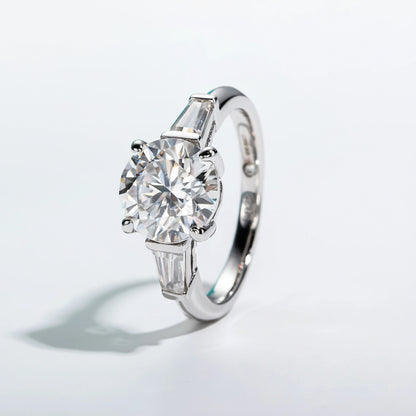 Bague de Fiançailles Femme Moissanite D Color VVS1 - Victoire