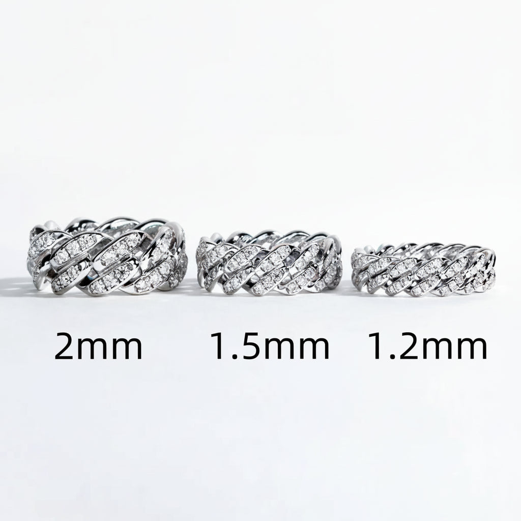 Bague Mariage Moissanite D Color VVS1 - Lia