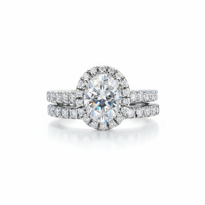 Bague de Fiançailles Moissanite D Color VVS1 - Anouk