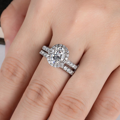Bague de Fiançailles Moissanite D Color VVS1 - Anouk