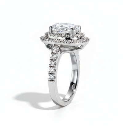 Bague de Fiançailles Femme Moissanite D Color VVS1 - Amata