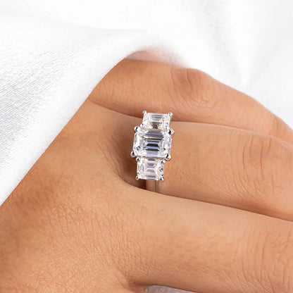 Bague de Fiançailles Femme Moissanite D Color VVS1 - Alda