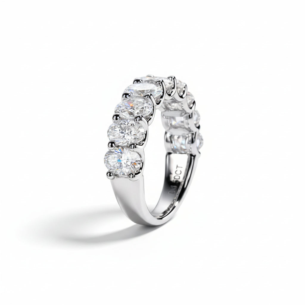 Bague de Mariage Moissanite D Color VVS1 - Mila