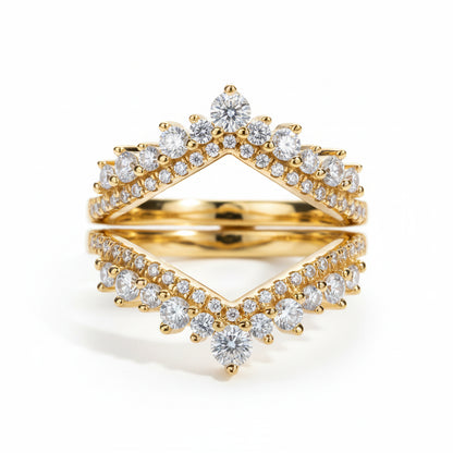 Bague Mariage Moissanite D Color VVS1 - Louise