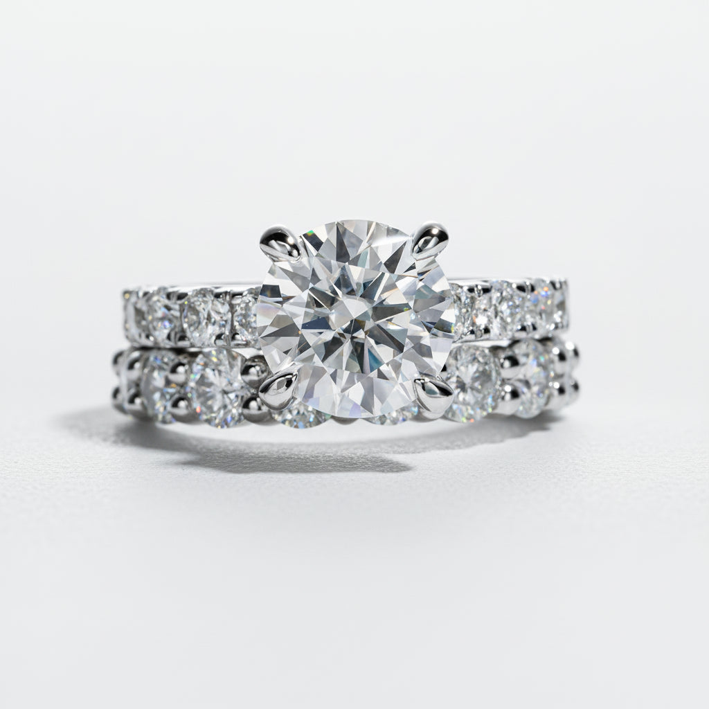 Bague de Fiançailles Femme Moissanite D Color VVS1 - Alix