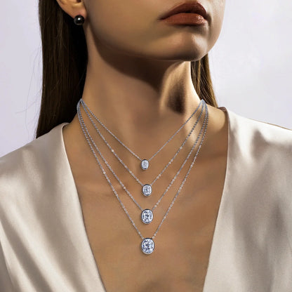 Colliers Moissanite D Color VVS1 - Bérénice