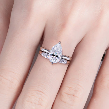 Bague de Fiançailles Femme Moissanite D Color VVS1 - Audrey