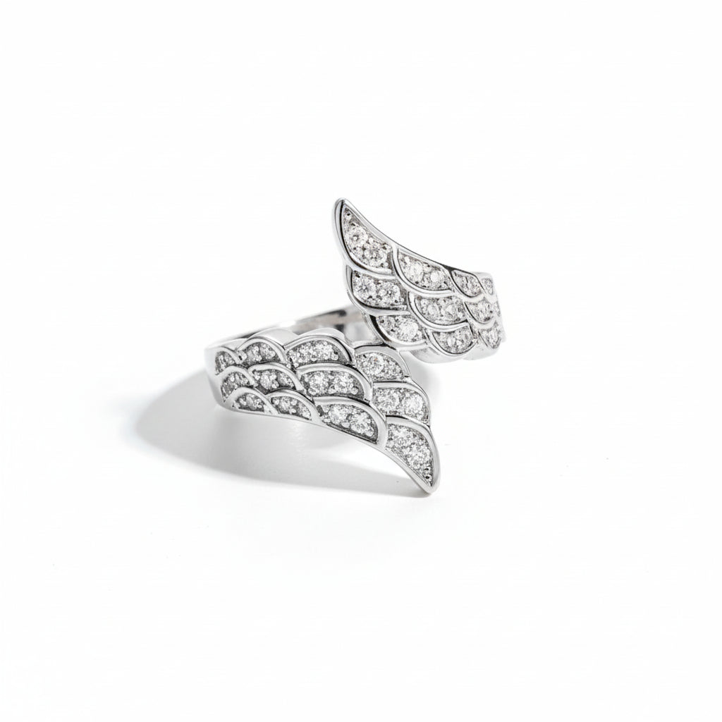 Bague de Mariage Femme Moissanite D Color VVS1 - Ange