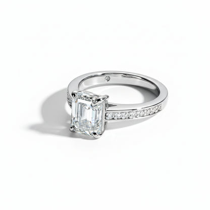 Bague de Fiançailles Femme Moissanite D Color VVS1 - Amicie