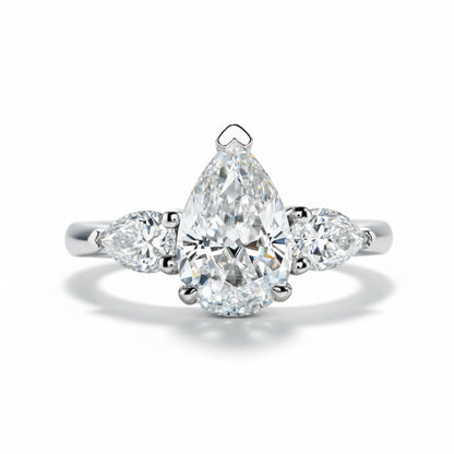 Bague de Fiançailles Moissanite D Color VVS1 - Amata