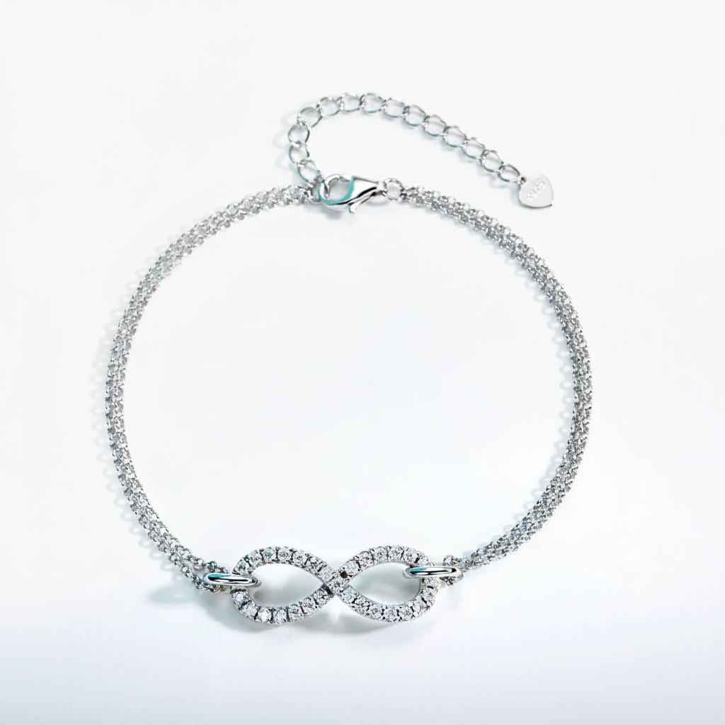 Bracelets Femme Moissanite D Color VVS1 - Infini
